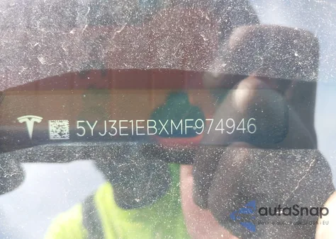 2021 Tesla Model 3 Long Range Dual Motor All-Wheel Drive from USA, damaged, VIN 5YJ3E1EBXMF974946